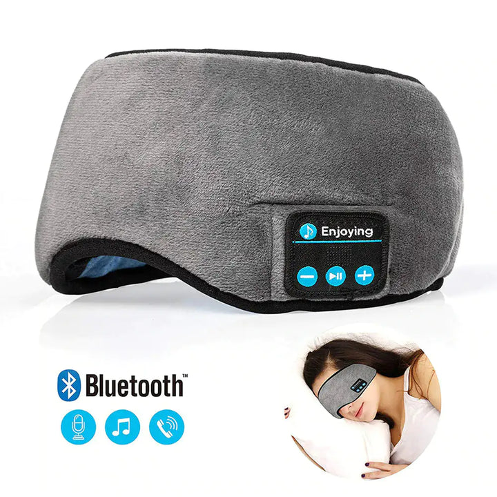 Masque pour les yeux avec écouteurs Bluetooth pour dormir