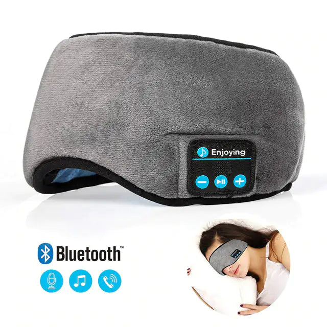 Masque pour les yeux avec écouteurs Bluetooth pour dormir