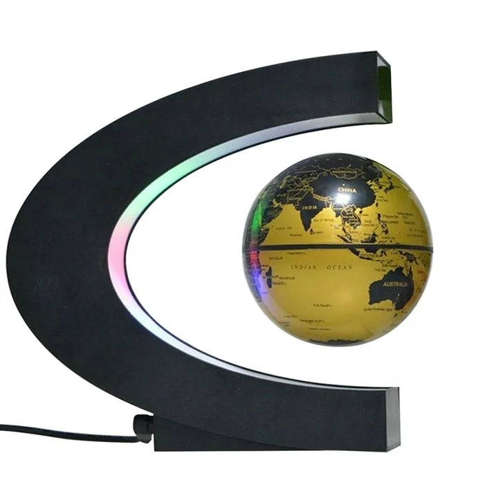 Globe Terrestre lumineux flottant